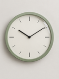 Reloj de Pared Redondo Verde Salvia - MADRITERA