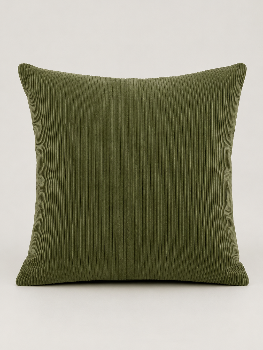 Cojín de Pana Verde Oliva - MADRITERA