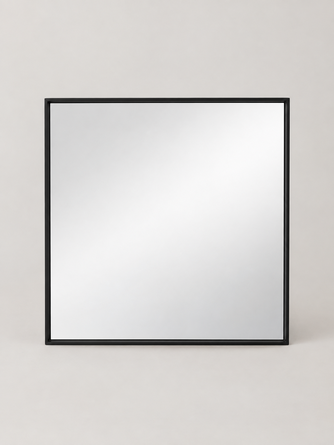 Espejo de Pared Cuadrado Negro - MADRITERA