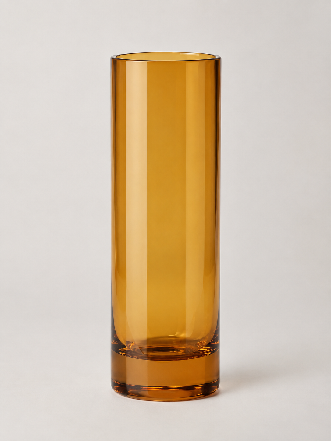 Jarrón de Cristal Ámbar - MADRITERA