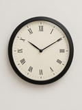 Reloj de Pared Números Romanos Negro - MADRITERA