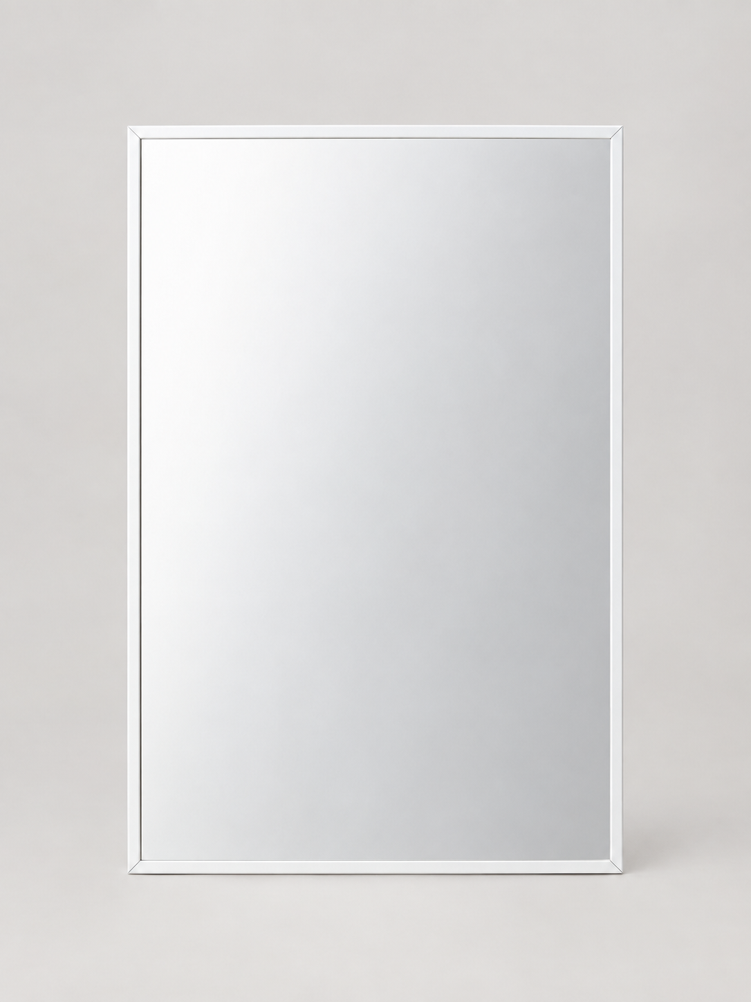 Espejo de Pared Rectangular Blanco - MADRITERA