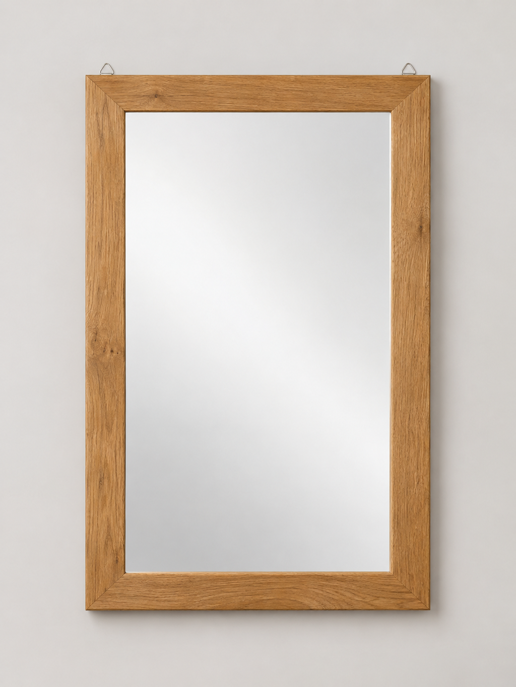 Espejo de Pared Rectangular Madera Roble - MADRITERA