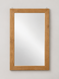 Espejo de Pared Rectangular Madera Roble - MADRITERA