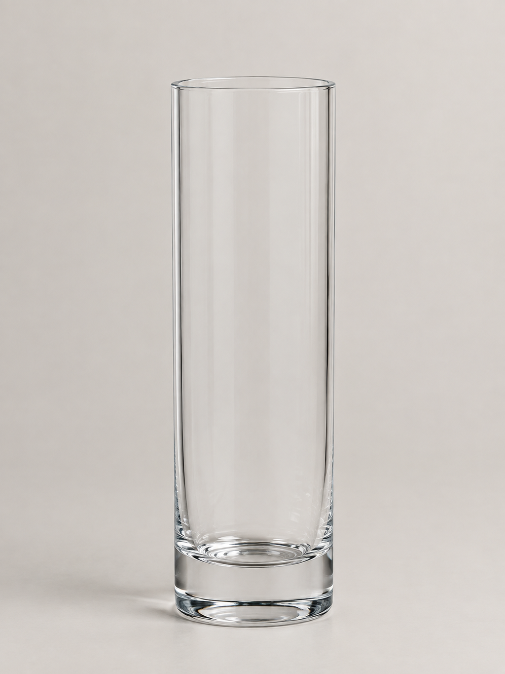 Jarrón de Cristal Transparente Alto - MADRITERA