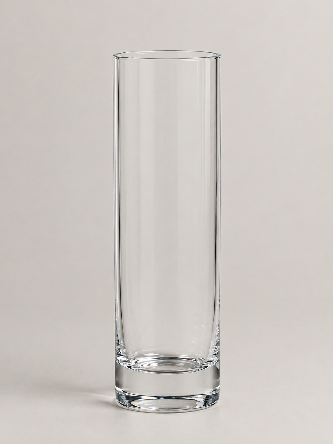 Jarrón de Cristal Transparente Alto - MADRITERA