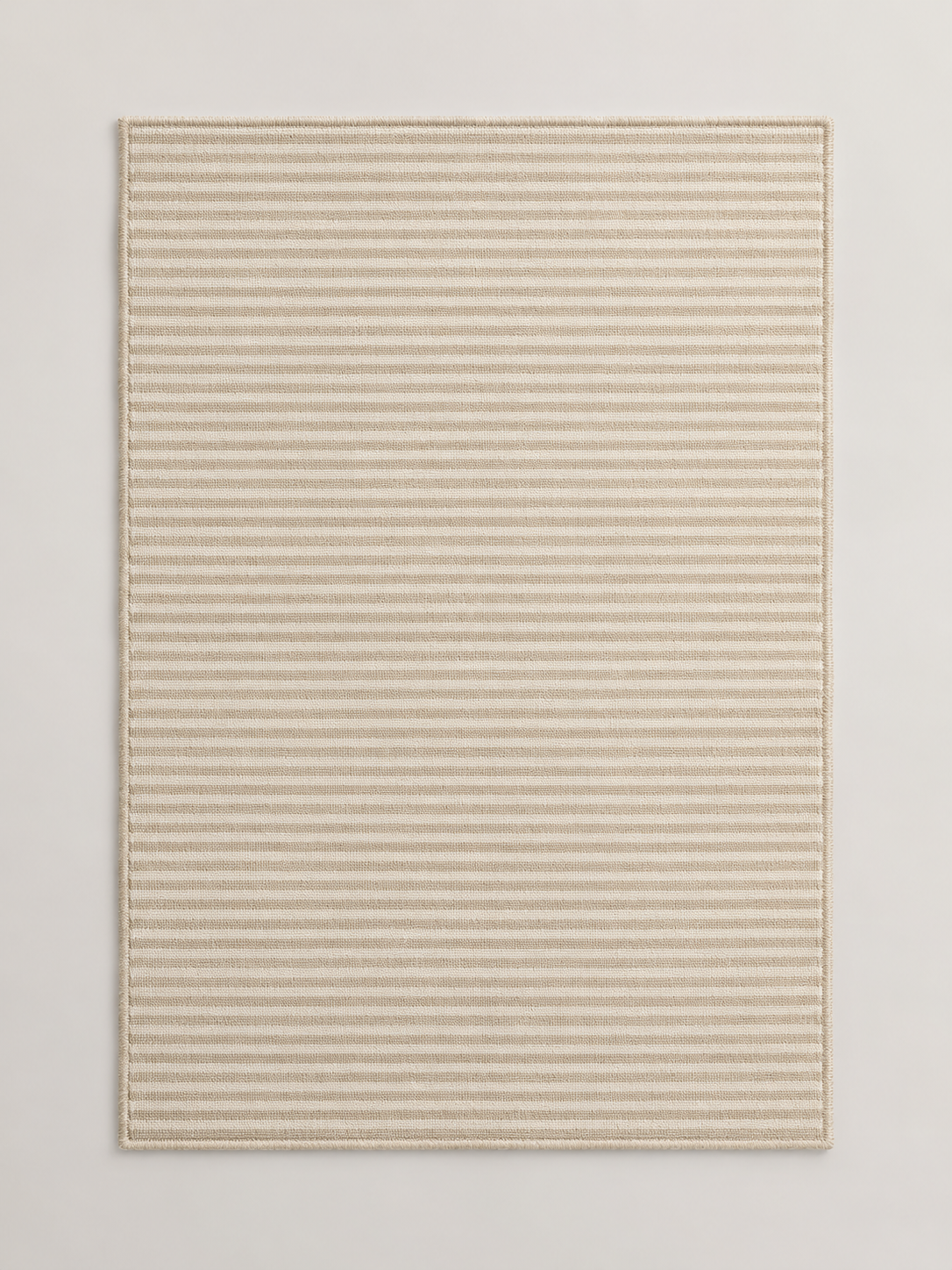 Alfombra Lavable Beige Rayas - MADRITERA