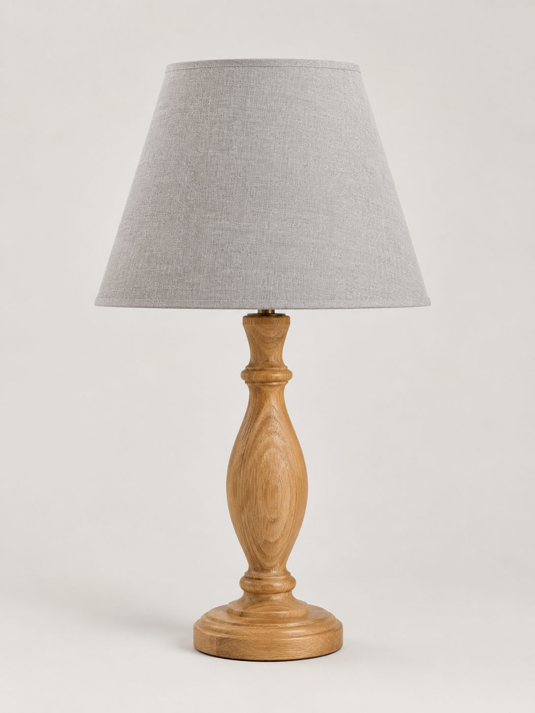 Lámpara de Mesa de Madera Roble - MADRITERA