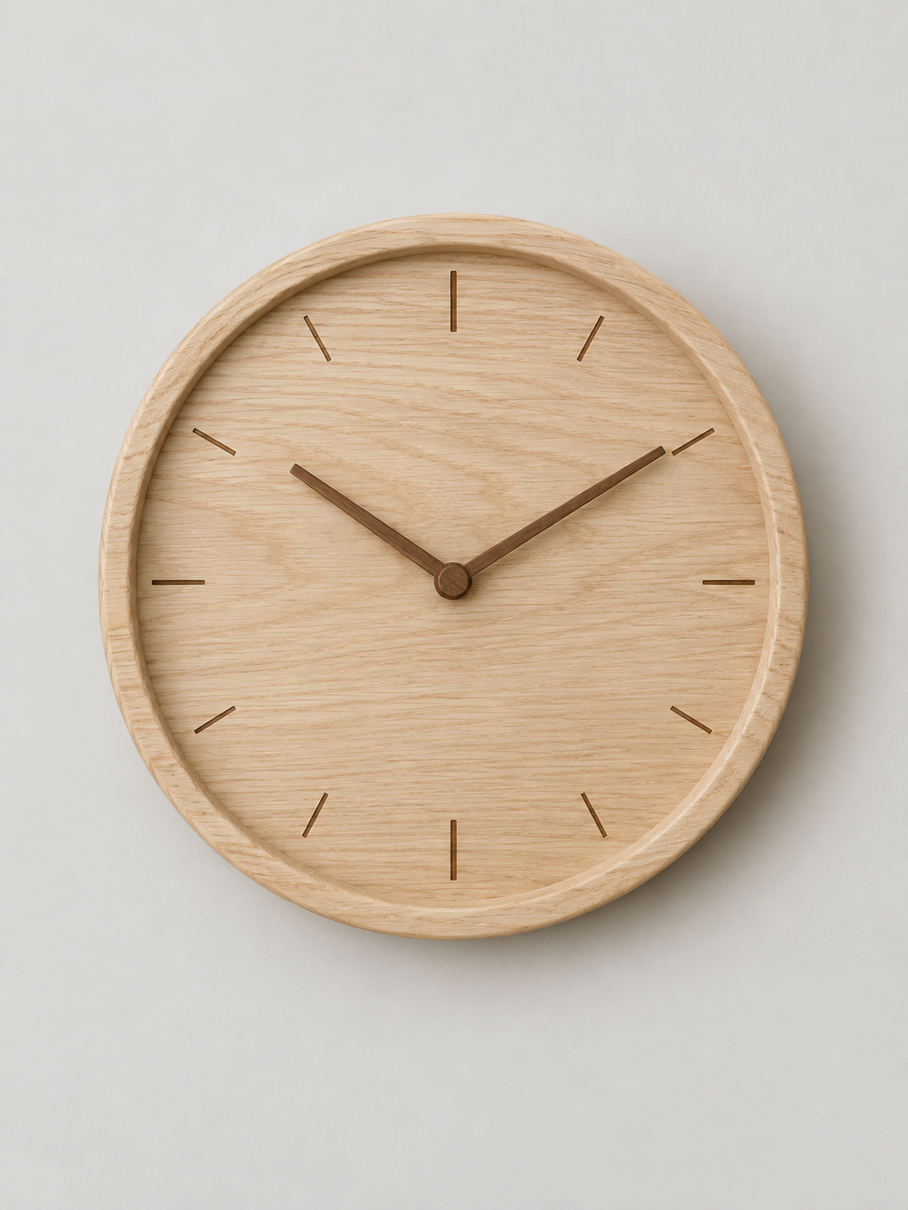 Reloj de Pared de Madera Fresno - MADRITERA