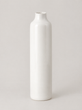 Jarrón Alto de Cerámica Blanco - MADRITERA