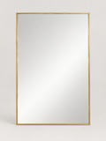 Espejo de Pared Rectangular Dorado - MADRITERA