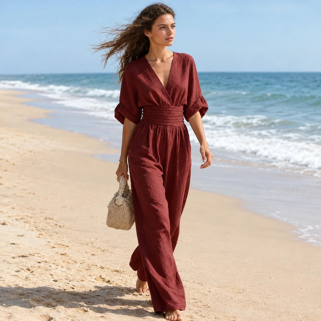 Flavia – Mono Mujer Escote en V