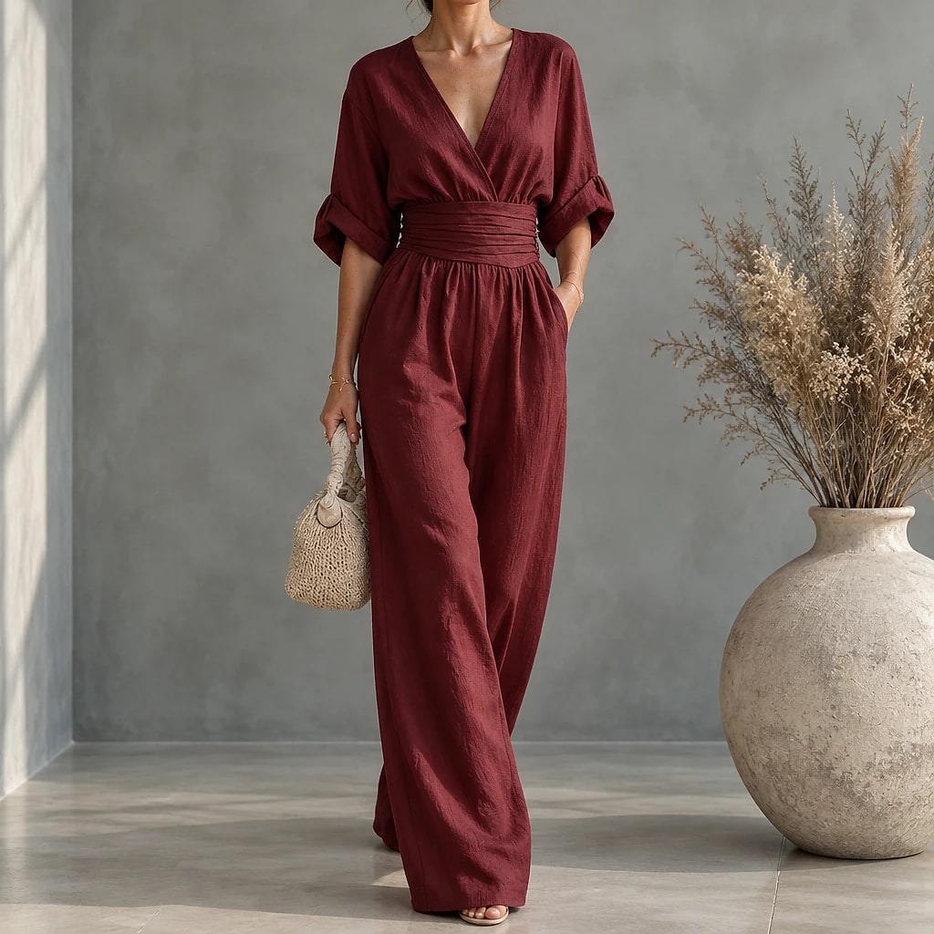 Flavia – Mono Mujer Escote en V