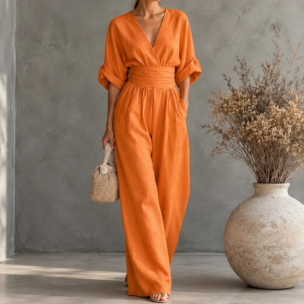 Flavia – Mono Mujer Escote en V