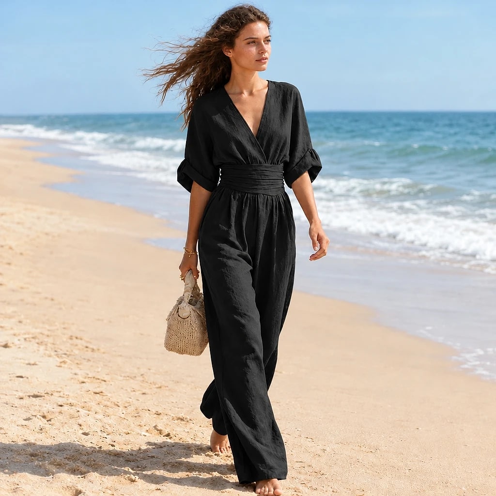 Flavia – Mono Mujer Escote en V