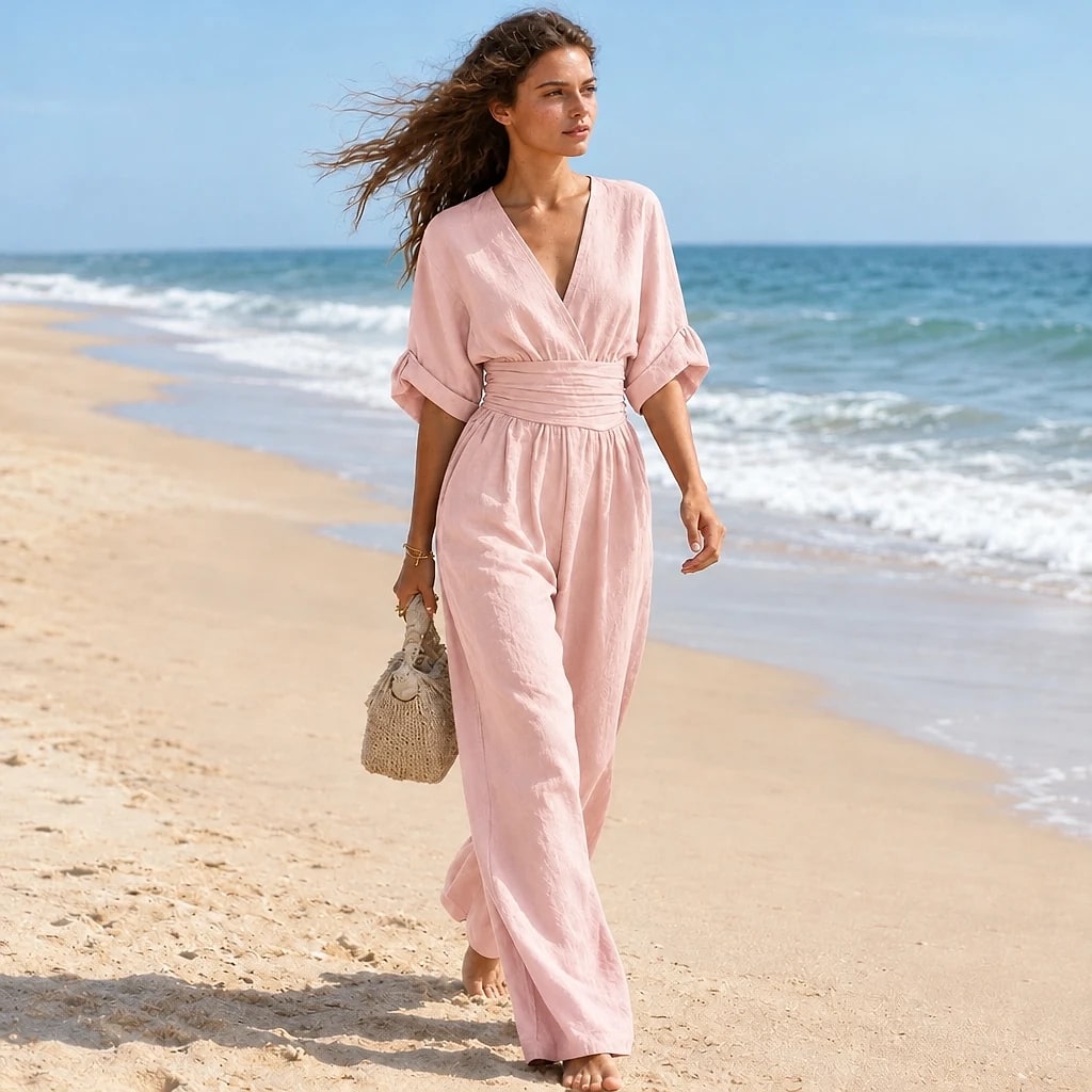 Flavia – Mono Mujer Escote en V