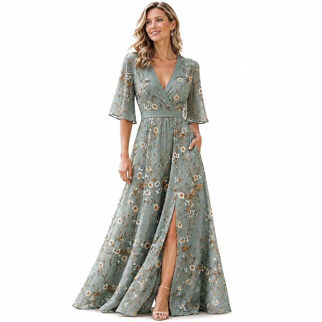 Floreva – Vestido Largo Floral