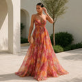 Floriven – Vestido Largo Floral