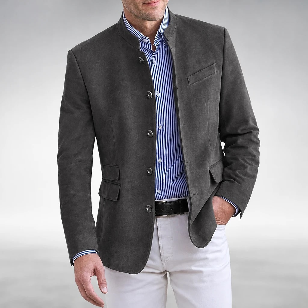Galvaro – Chaqueta Hombre Cuello Alto