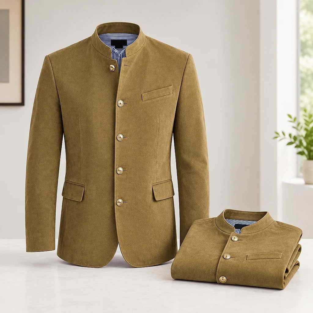 Galvaro – Chaqueta Hombre Cuello Alto