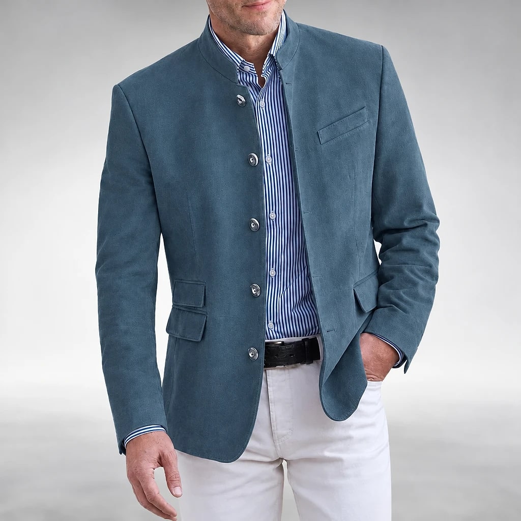 Galvaro – Chaqueta Hombre Cuello Alto