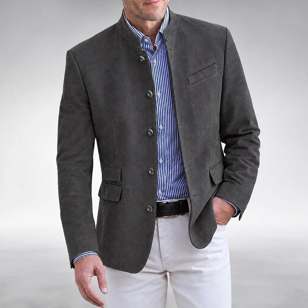 Galvaro – Chaqueta Hombre Cuello Alto