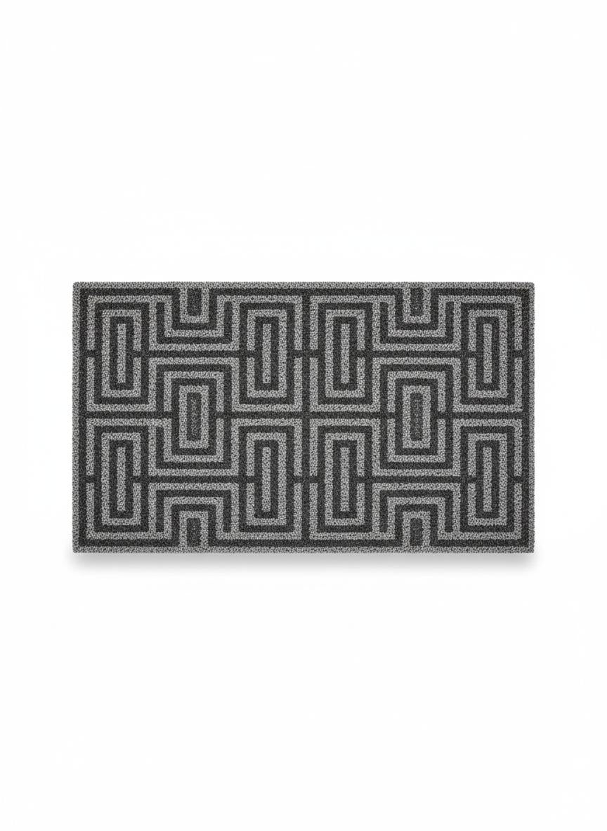 Felpudo Geométrico Gris
