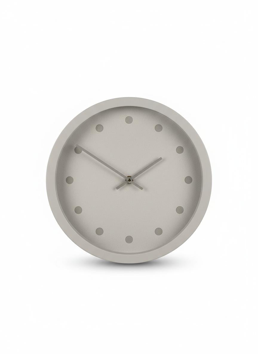 Reloj de Pared Minimalista Gris
