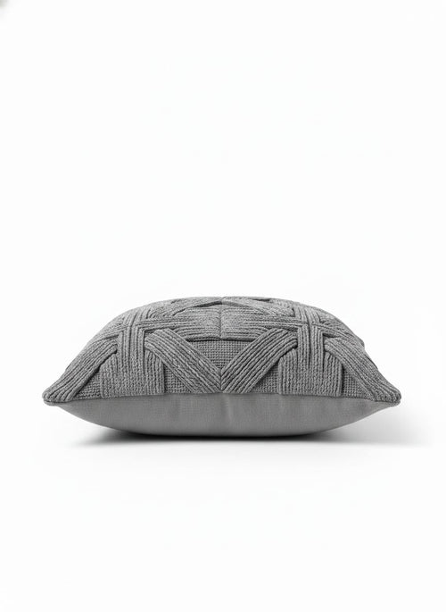 Cojín Texturizado Gris