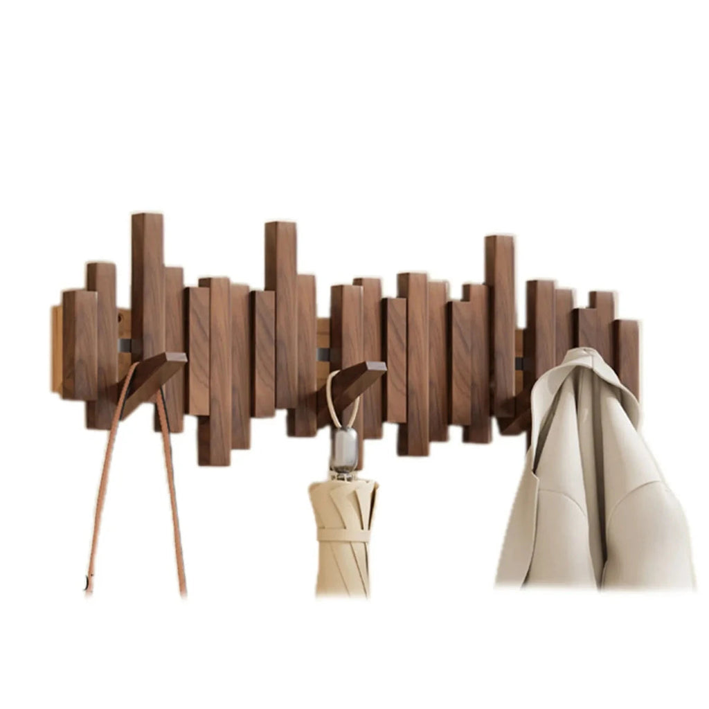 Perchero de pared Piano de madera - Chaquetas y abrigos