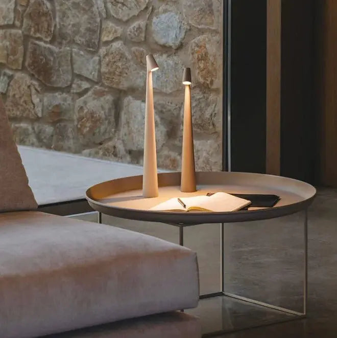 Lámpara LED NordicGlow - Sin cable, Brillo ajustable