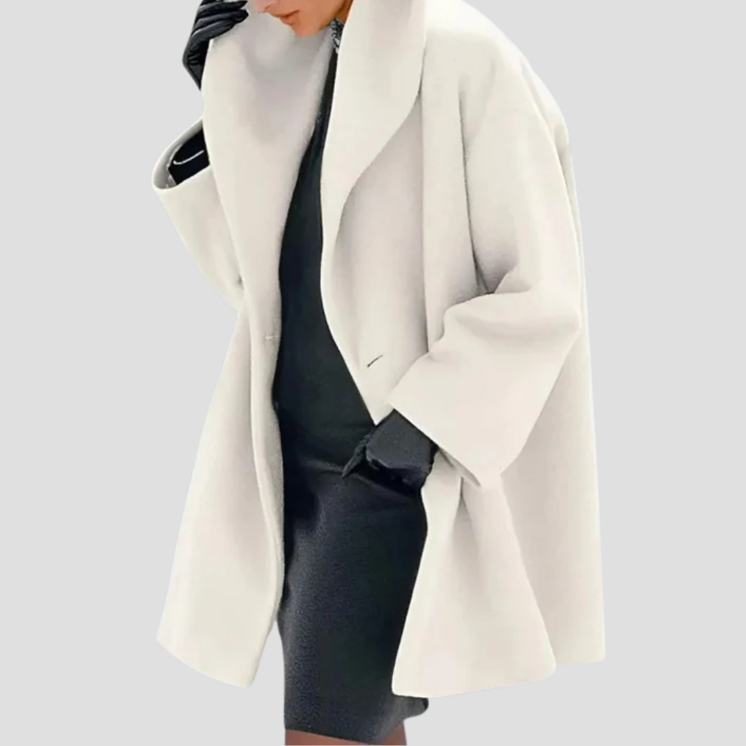 Abrigo con capucha - Caliente y elegante para invierno