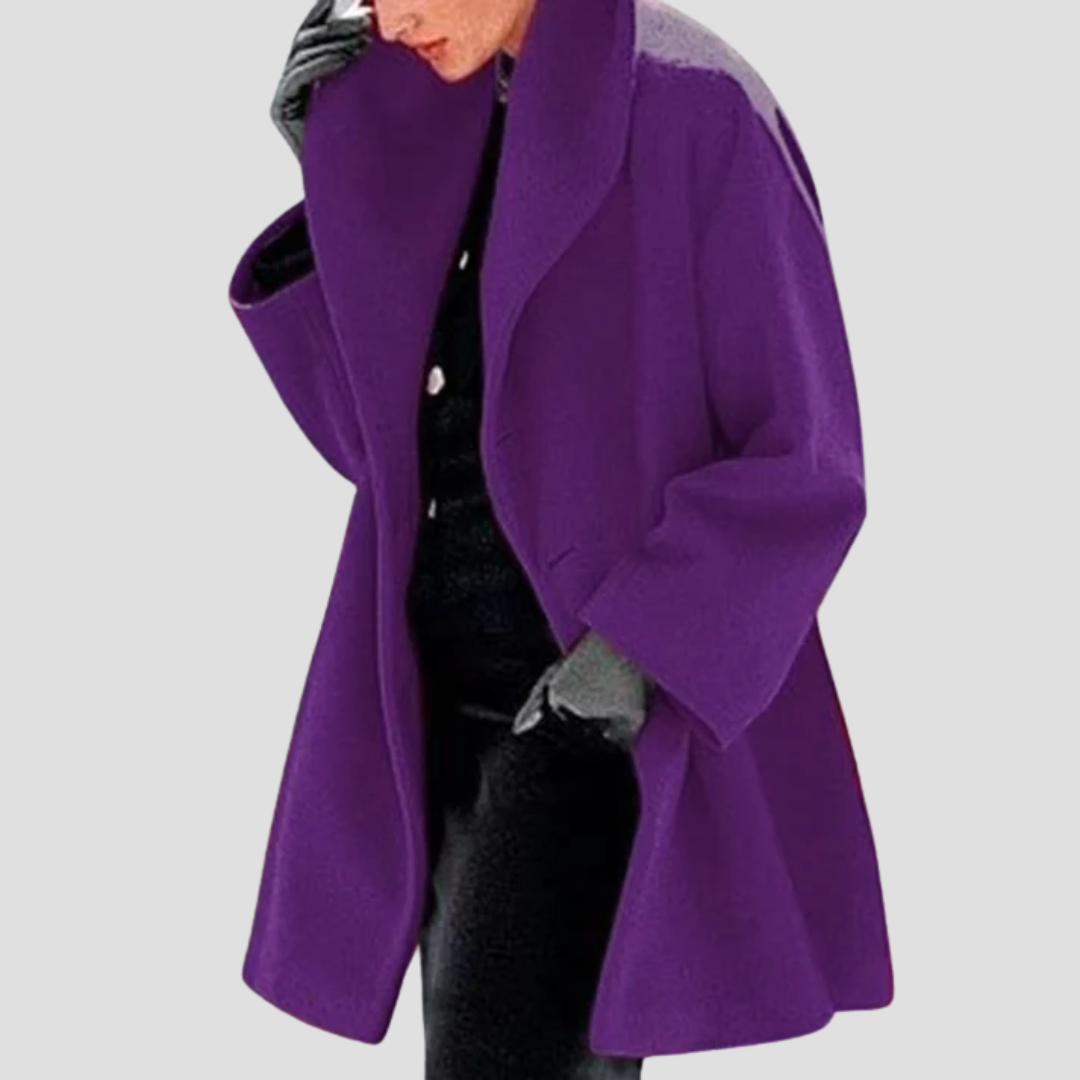 Abrigo con capucha - Caliente y elegante para invierno