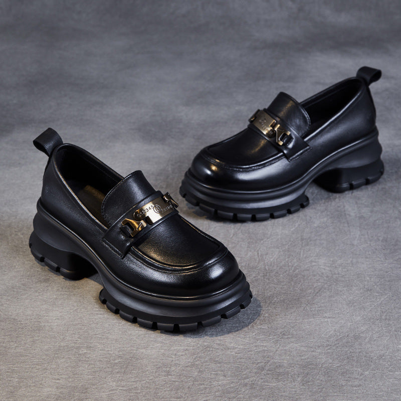 Mocasines para Mujer - Plataforma y Cadena Moderna