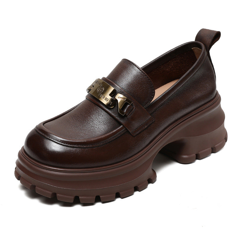 Mocasines para Mujer - Plataforma y Cadena Moderna