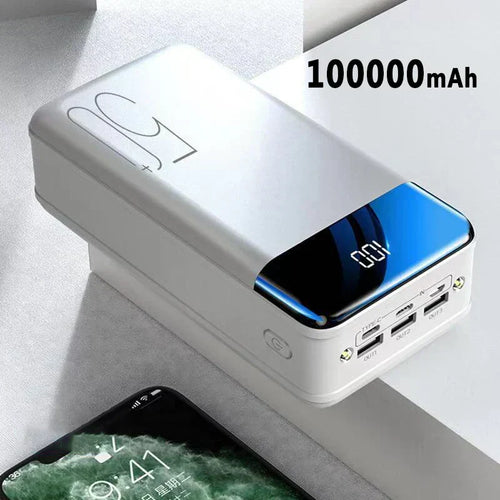 Batería Externa 100 000mAh Ultra Alta Capacidad