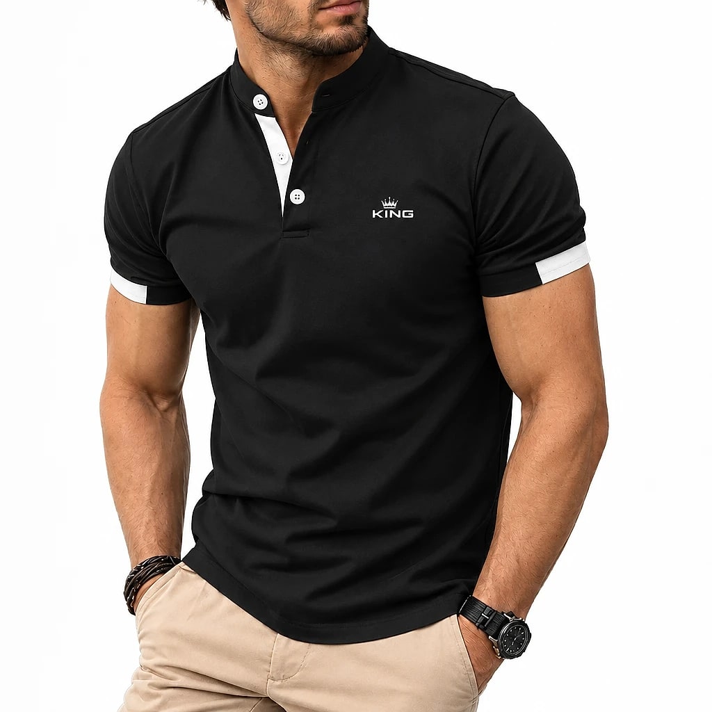 Relvano – Polo Masculino Cuello Mao