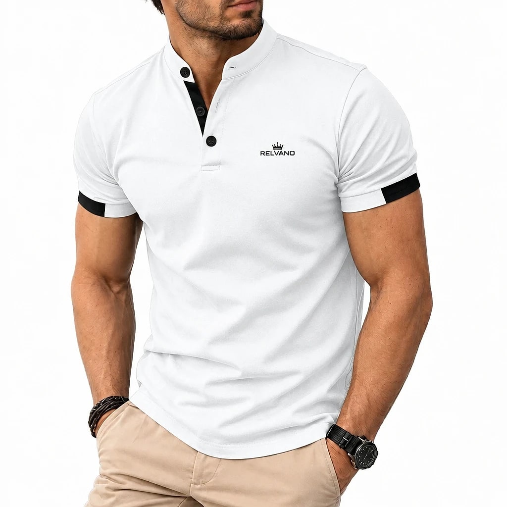 Relvano – Polo Masculino Cuello Mao