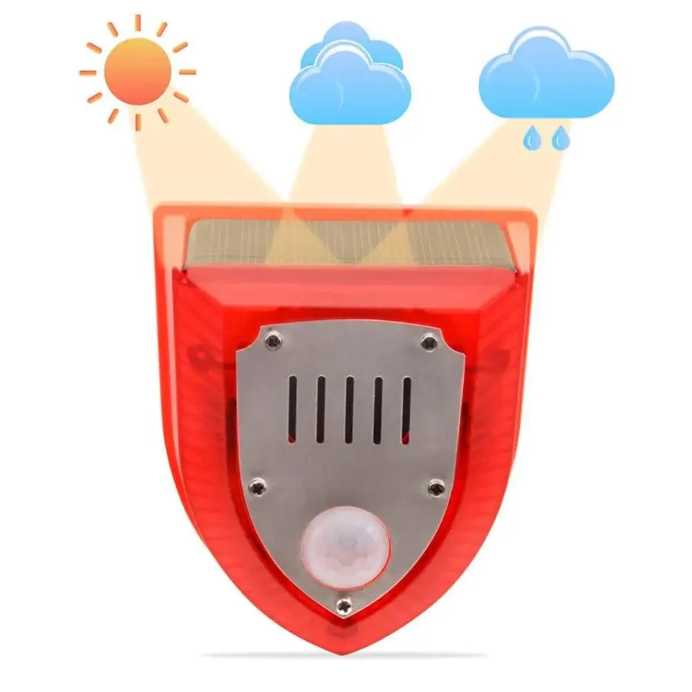 Repelente Solar para Animales - Detector de Movimiento - Seguridad Exterior