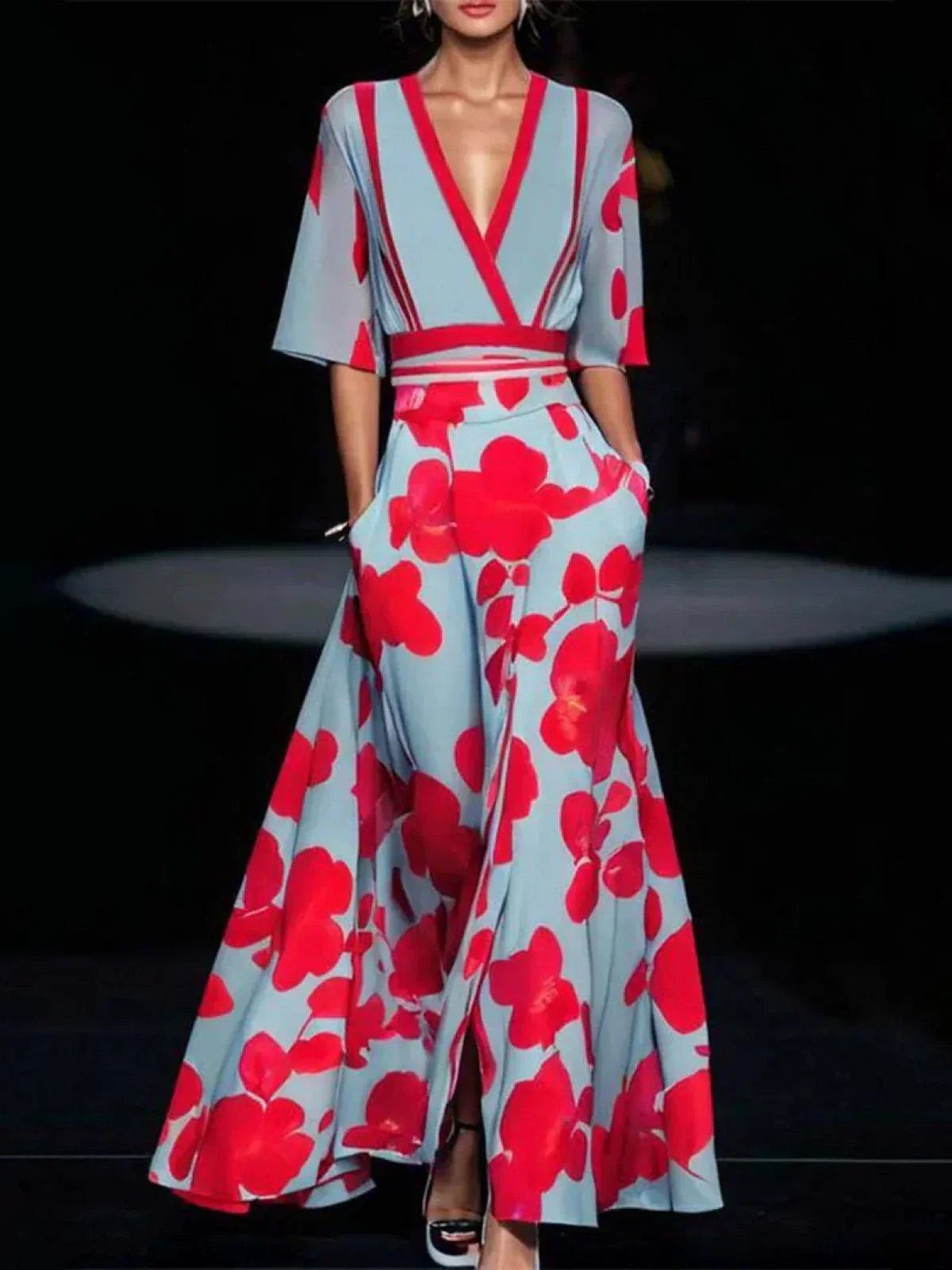 Vestido elegante - Mangas - Estilo de moda