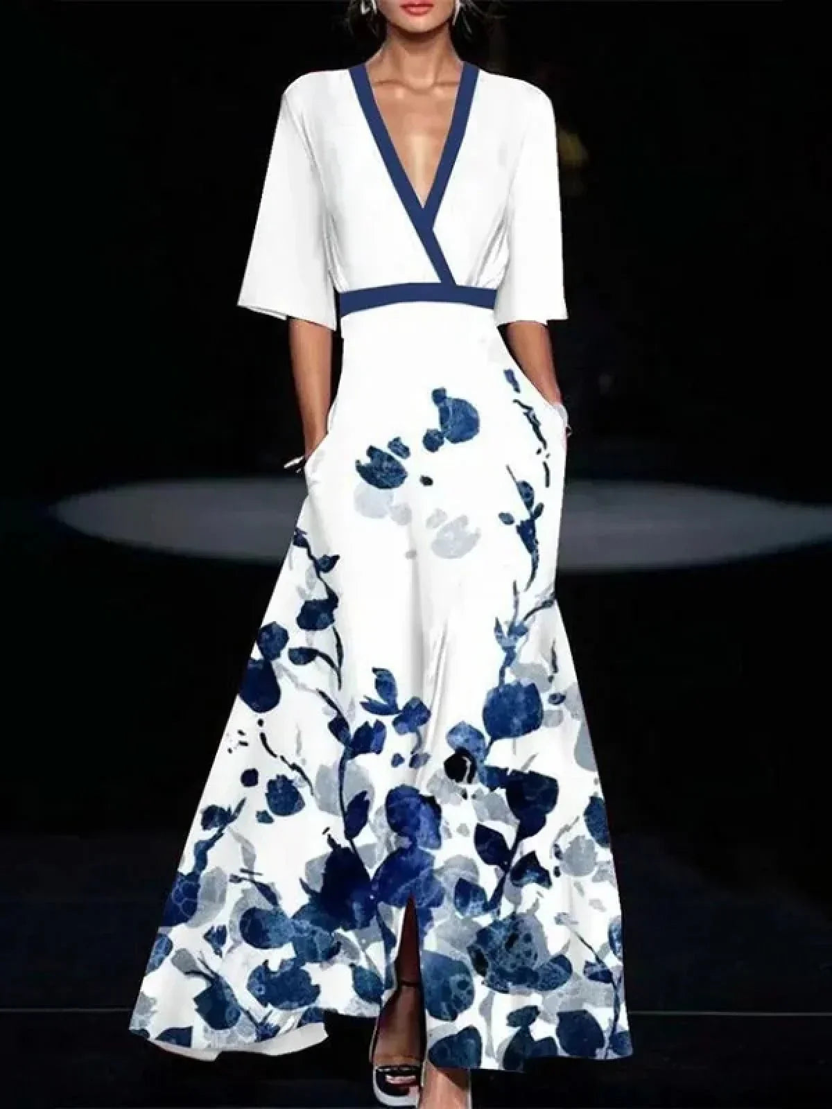 Vestido elegante - Mangas - Estilo de moda