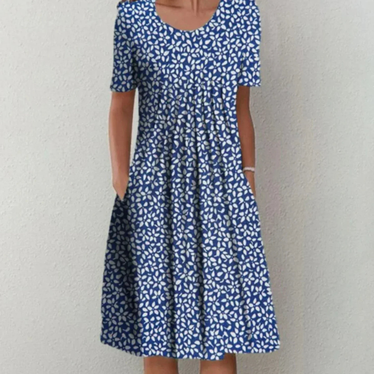 Vestido Floral de Verano Midi - Elegancia y Confort