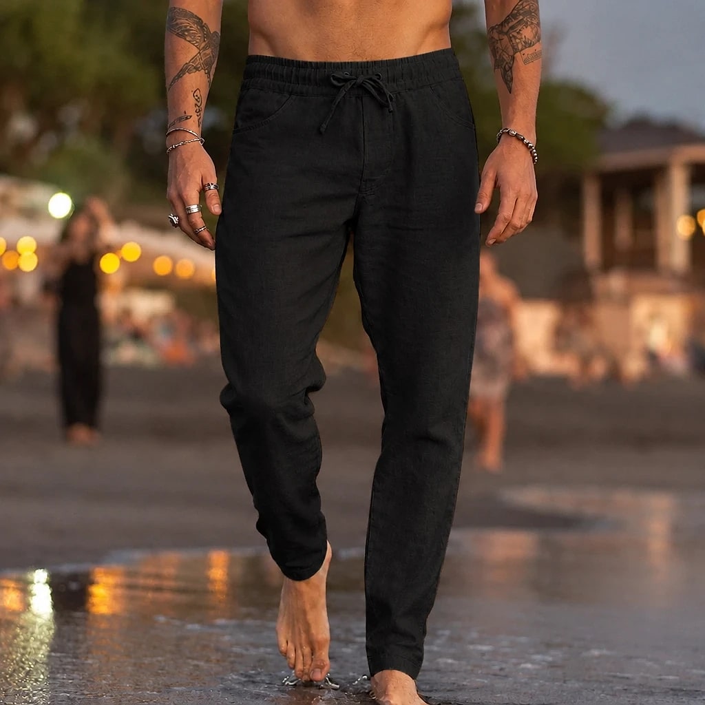 Solano – Pantalones de Lino Hombre