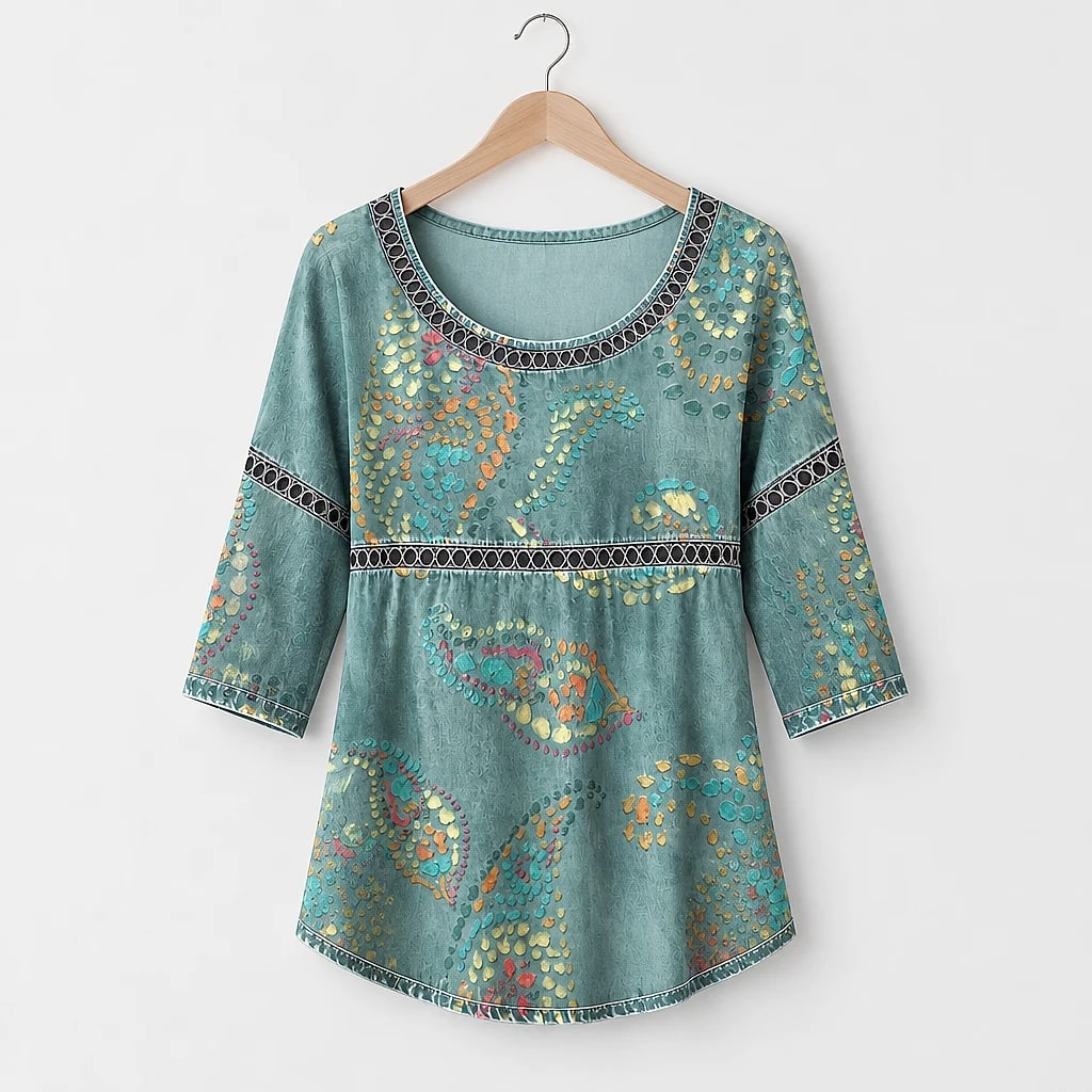 Soleira – Blusa Bohemia Estampada