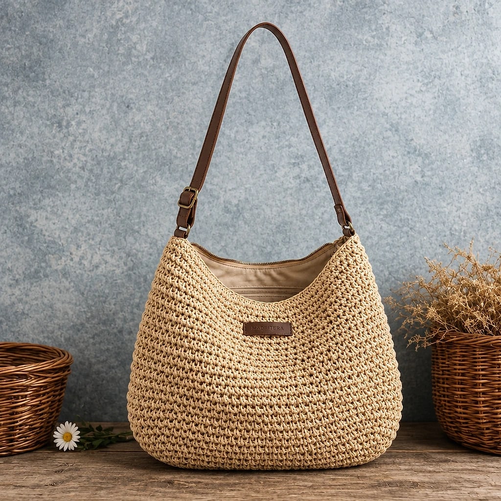 Soleira – Bolso de Rafia Boho