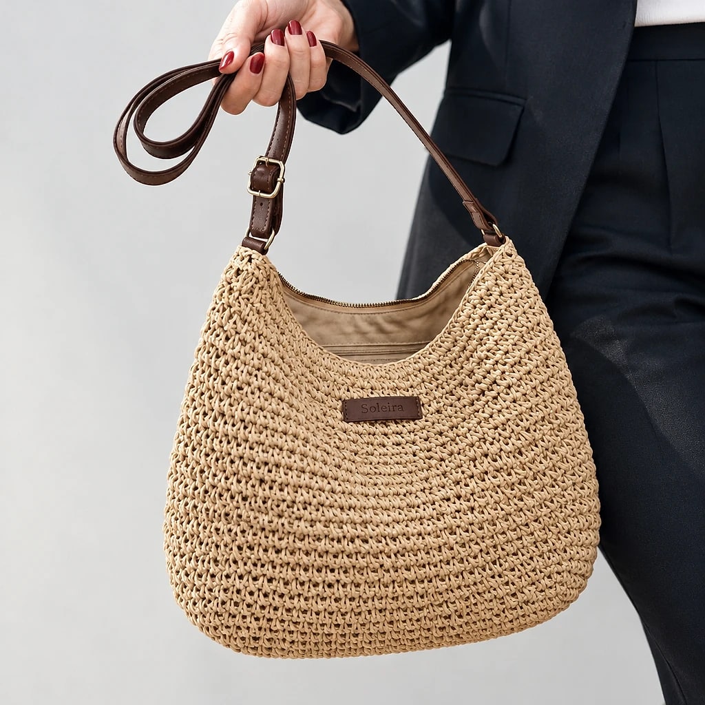 Soleira – Bolso de Rafia Boho