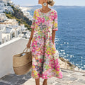 Soleira – Vestido Midi Algodón Lino
