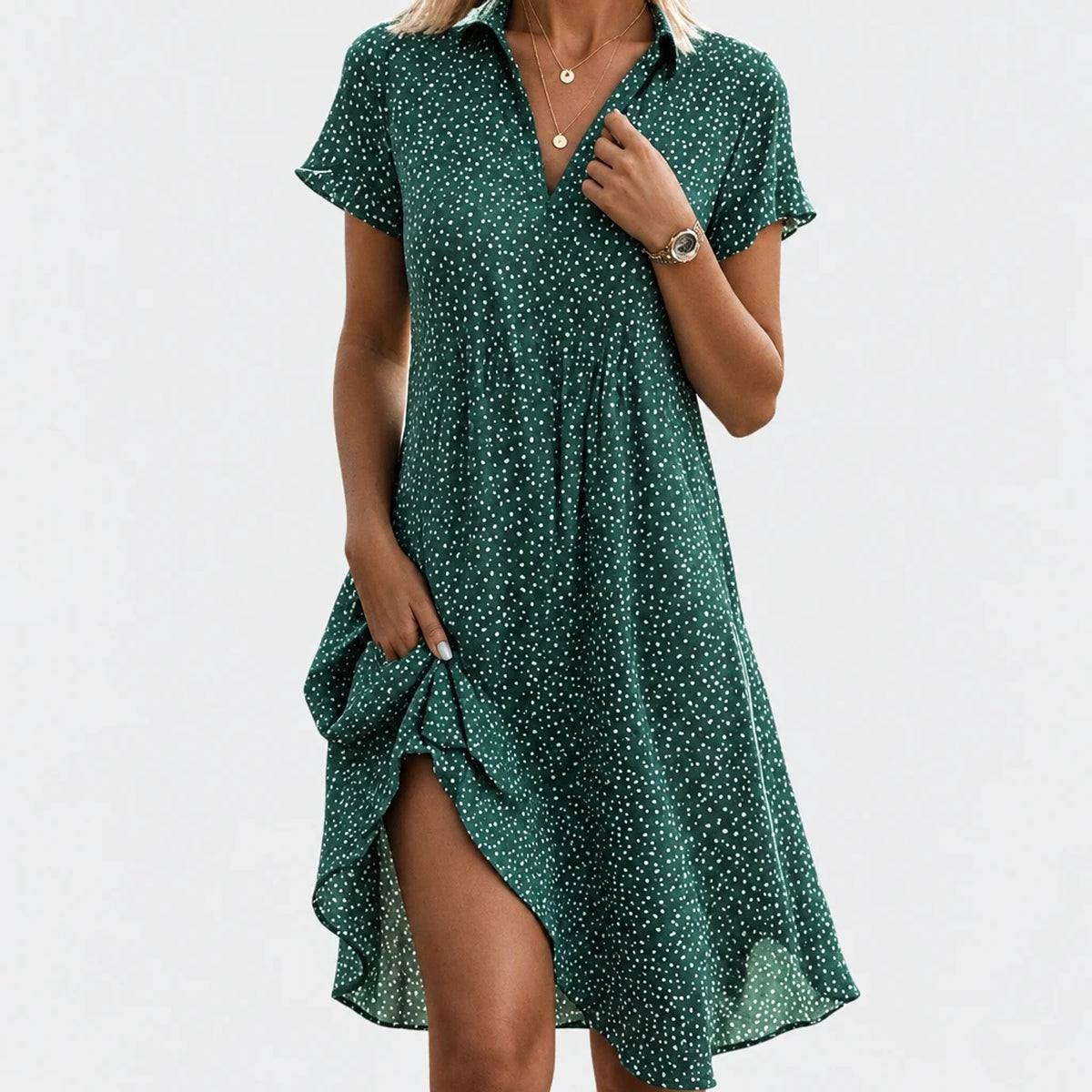 Soleira – Vestido Midi Casual Mujer