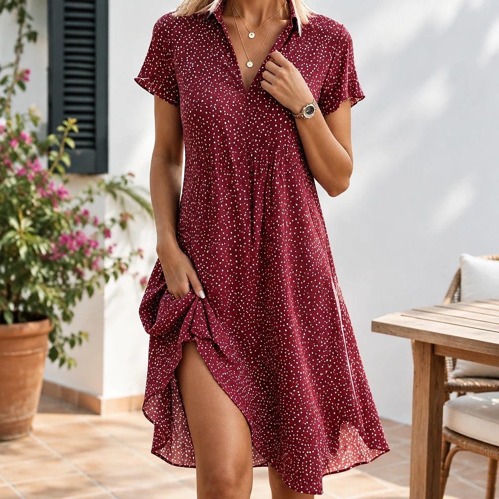 Soleira – Vestido Midi Casual Mujer