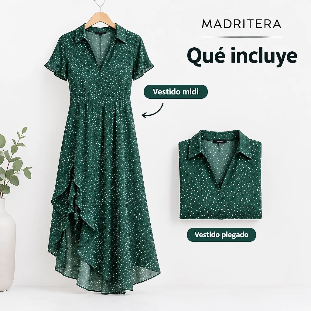 Soleira – Vestido Midi Casual Mujer